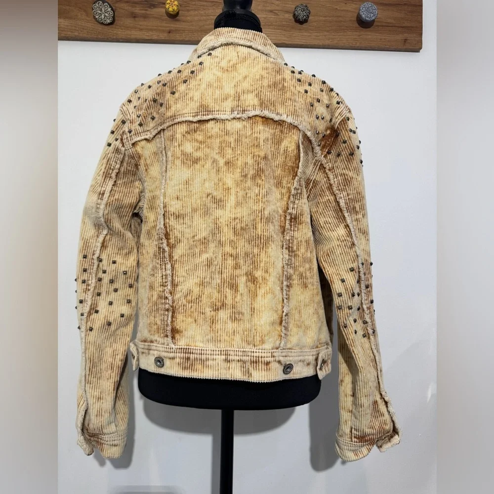 POL Studded Distressed Corduroy Jacket – Size Small - Picture 12 of 16